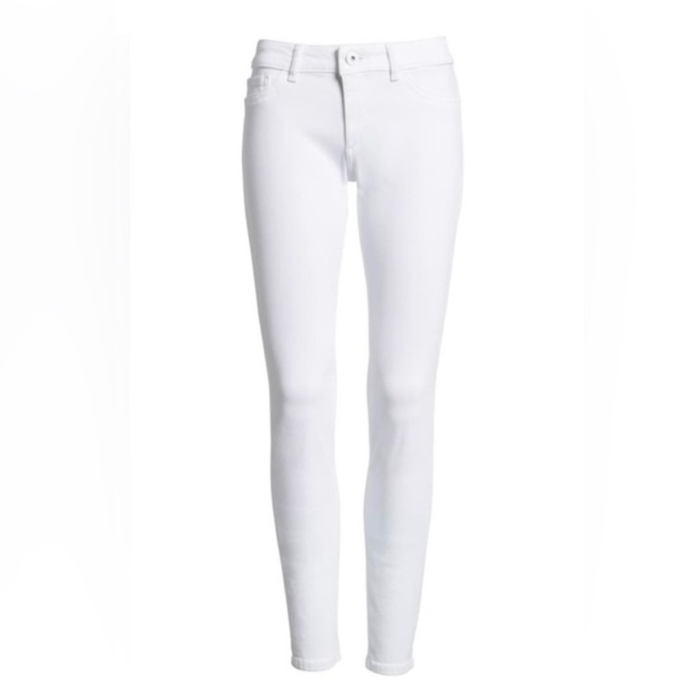 DL 1961 Emma Power Legging Jeans Denim in Porcelain White Women's Size 32